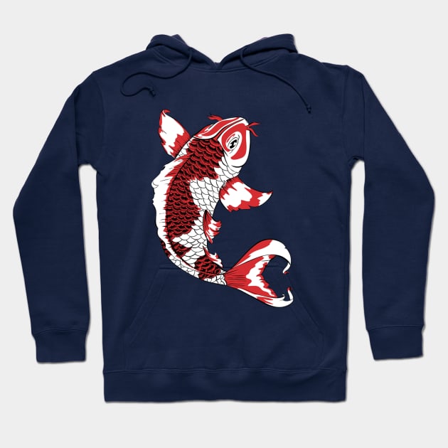 Koi Hoodie by kellyoconnell